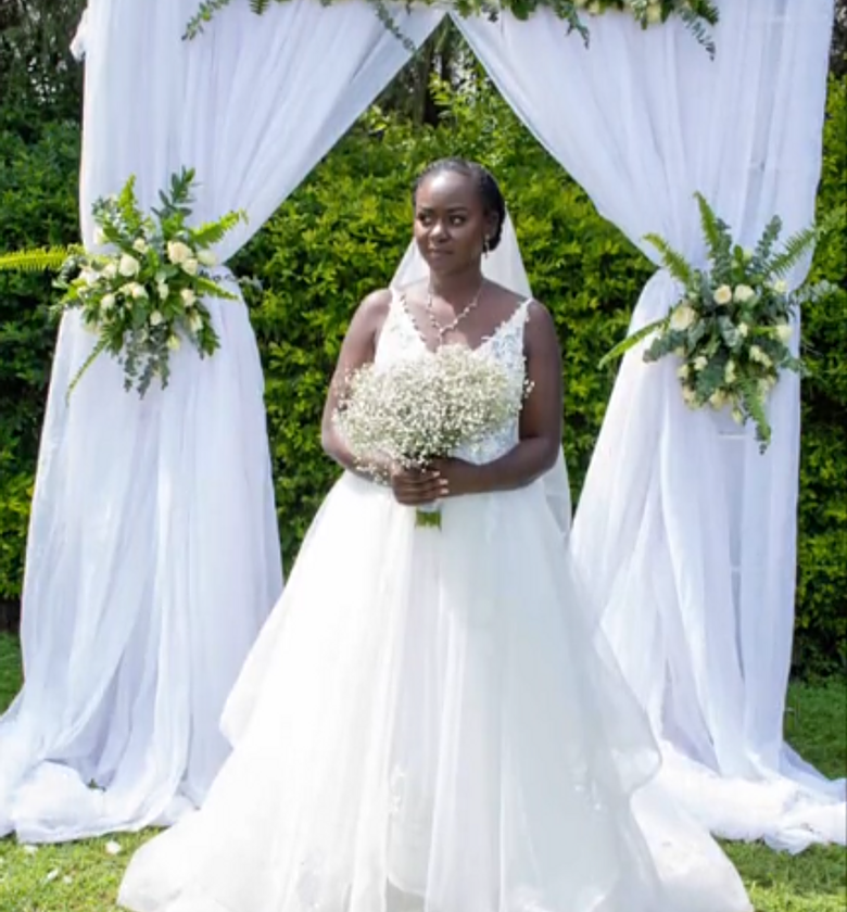 The Layered Tulle V-Neck Gown - FOR HIRE image