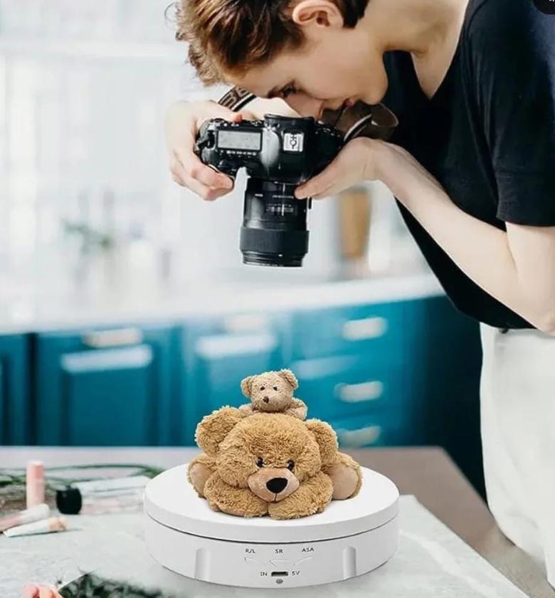 Motorized Photography Rotating Display/turntable image