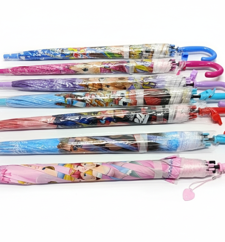 Durable Kids Cartoon Themed Umbrellas for School & Rain - Frozen, Spiderman, Princess Characters - Best Price in Nairobi, Kenya image