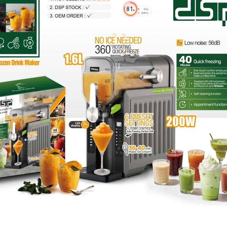 Slushie & Frozen Drink maker. image