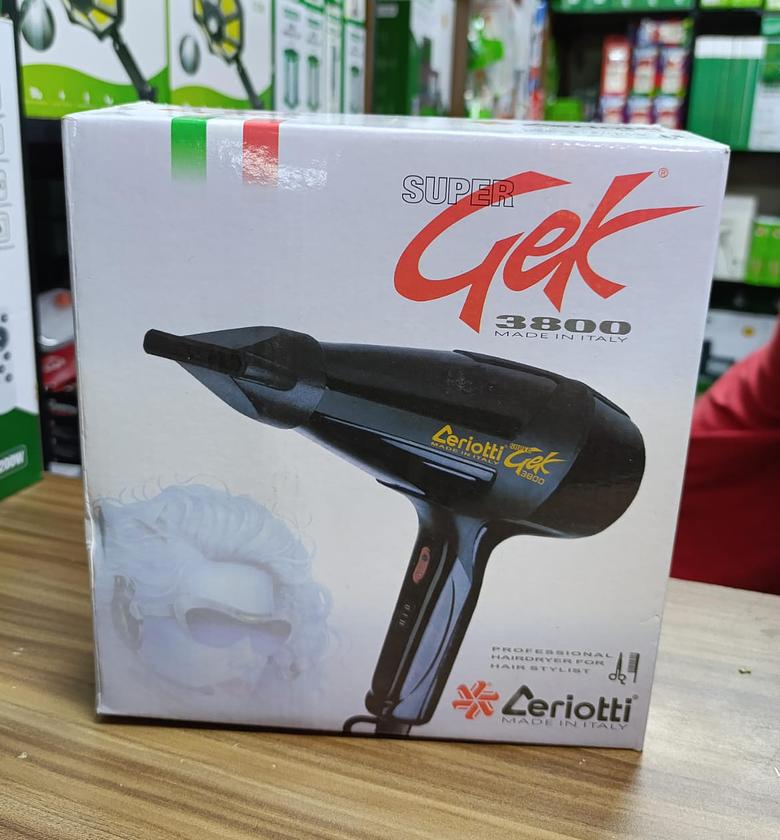 Original Ceriotti Super Gek 3800 Professional Hair Dryer Kenya image