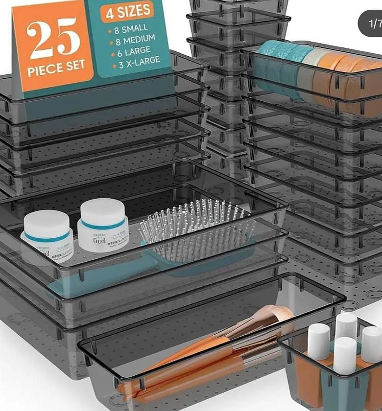 25 pcs set drawer organizers image