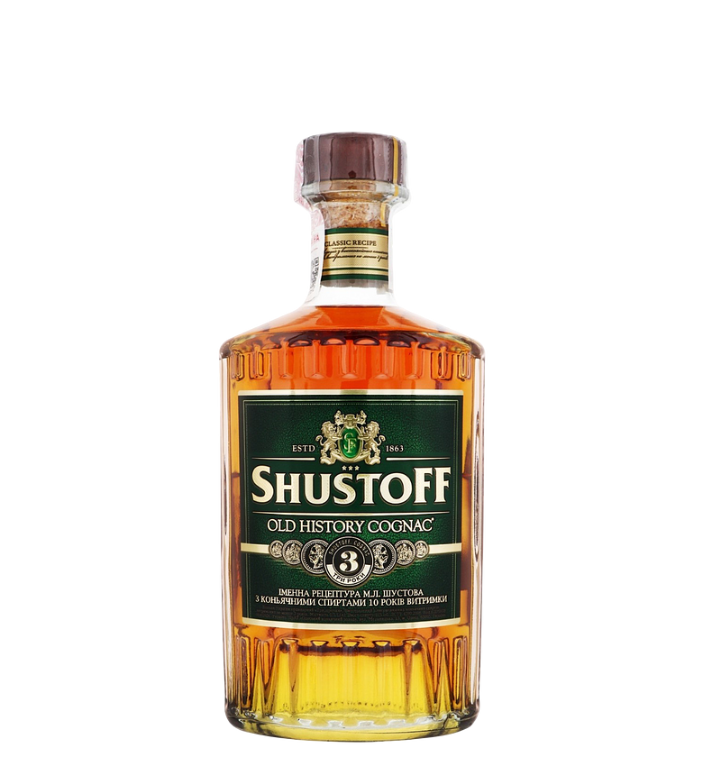 Shustoff Old History Brandy 3yrs image
