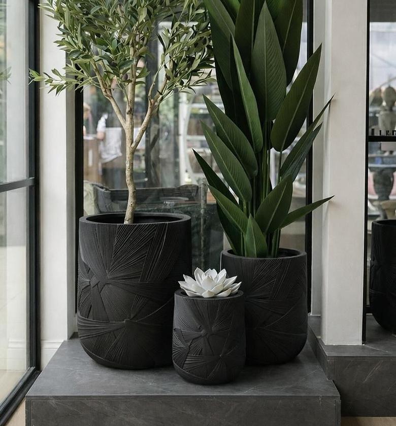 Elegant Ceramic Flower pots  image