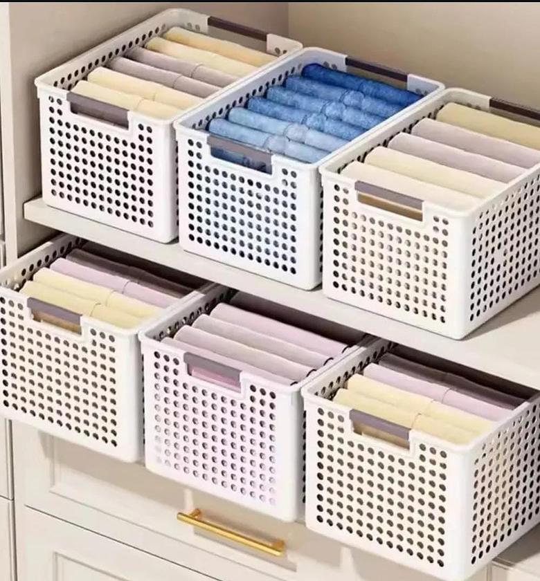 Pantry storage baskets image