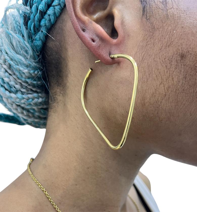 Amara Brass Earrings  image