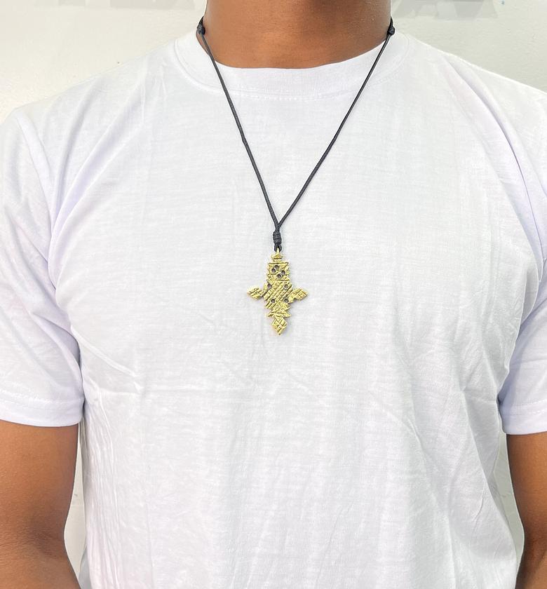 Jabari Brass Necklace  image