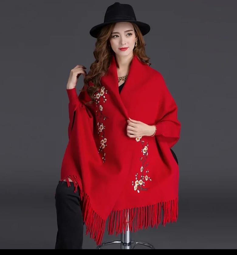 Poncho - RED image