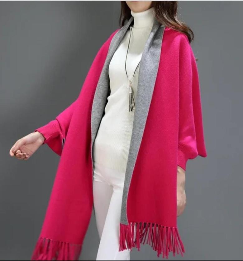 Poncho - FUSCHIA  image