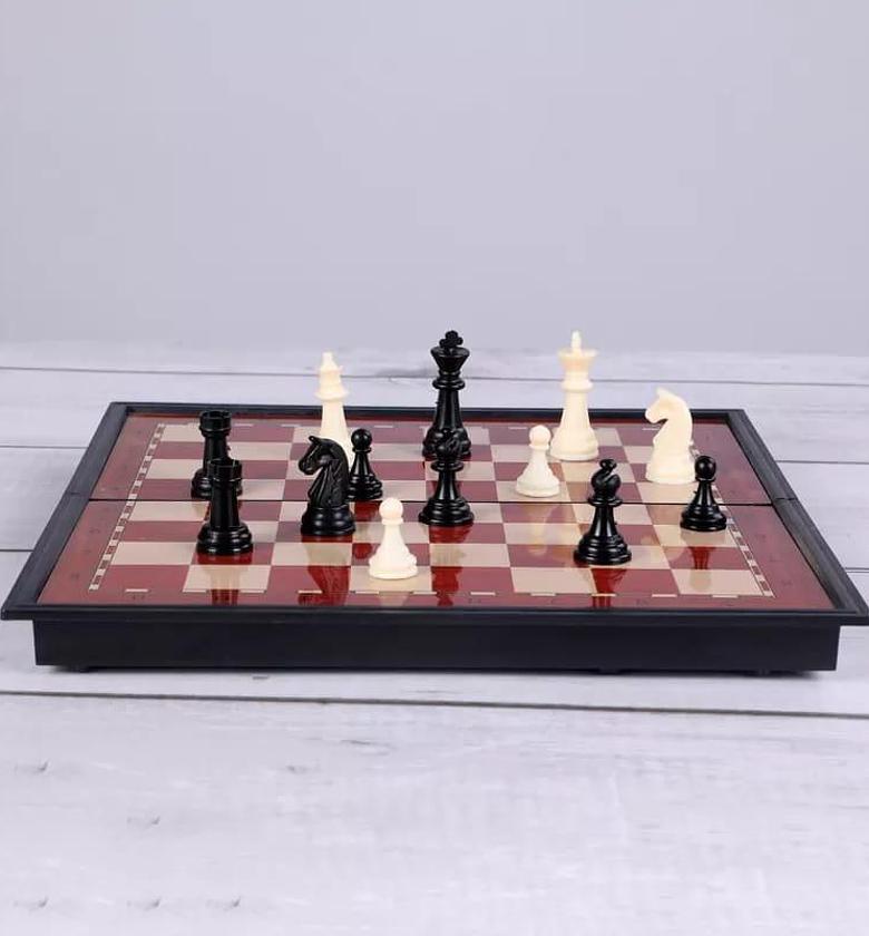 Large Magnetic Foldable chess board image