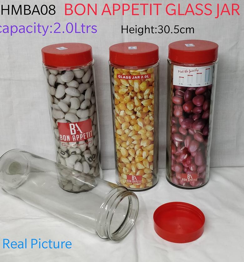 2L Bon Appetit Glass Storage Jar(Spaghetti) image
