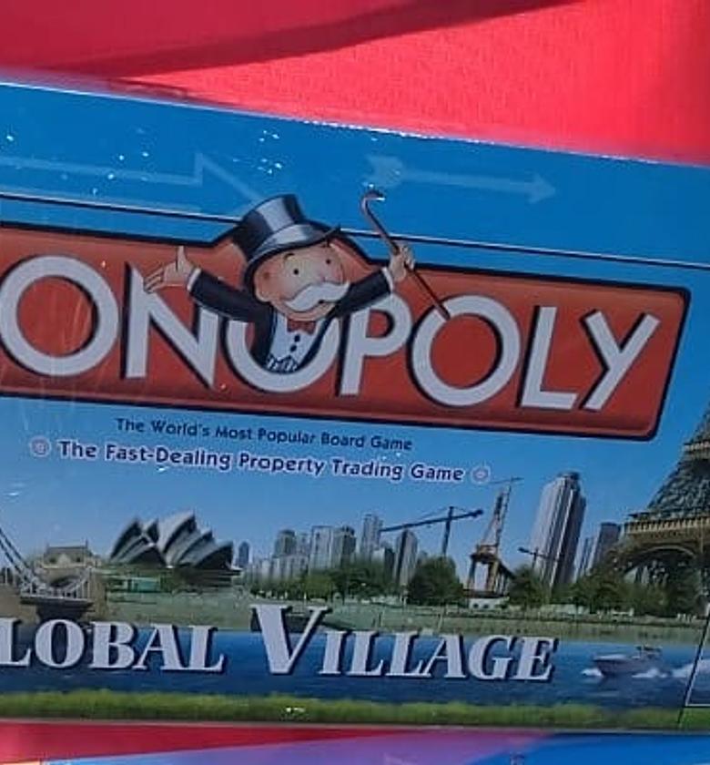 Monopoly Global Village Board image