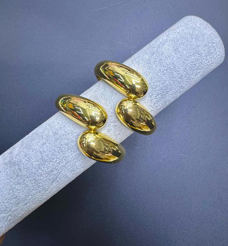 Gold Chunky bangles  image