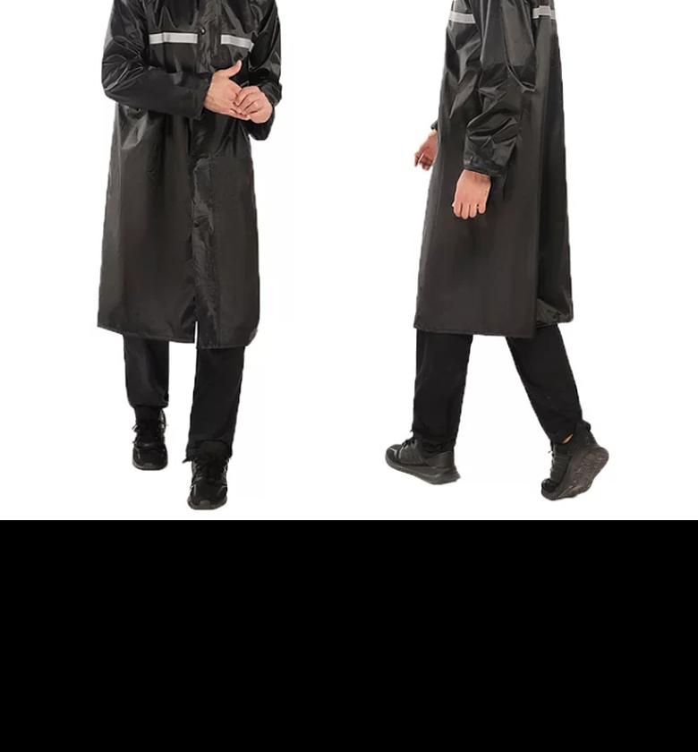 Adult raincoat with cap  image