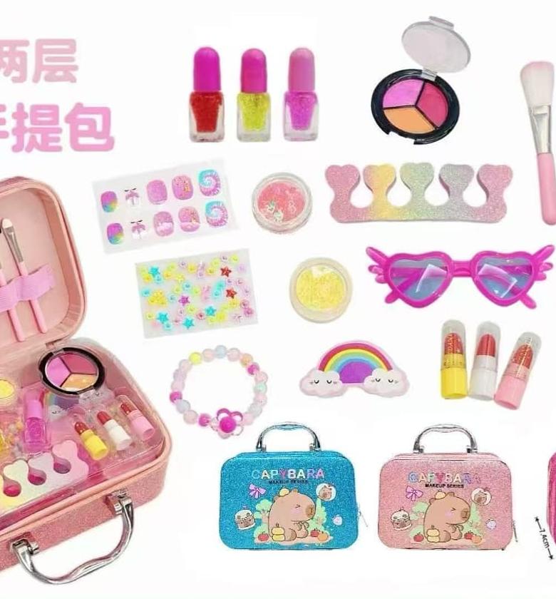  Children's Two-Layer Makeup Handbag image