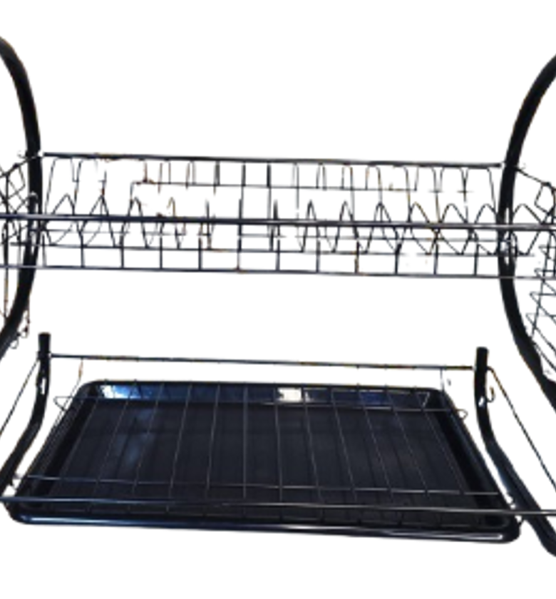 Dish Rack. Two-Tier Dish Drying Rack image