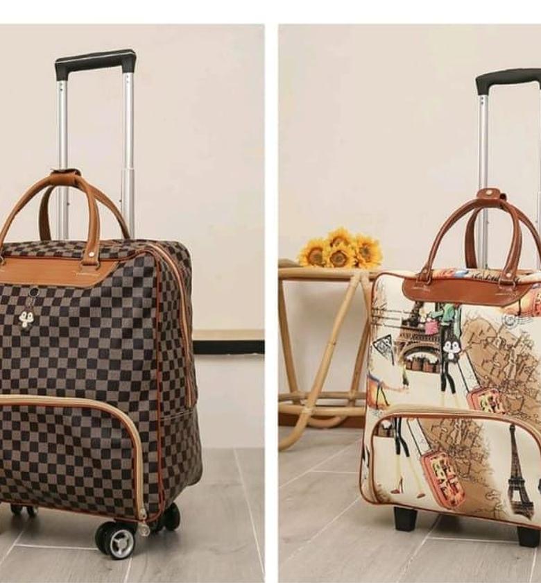 Portable Short Trip Travel Bag (PU Waterproof) image