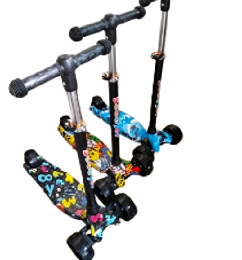 Three-Wheeled kids' scooter For children between the ages of 2 and 12 image