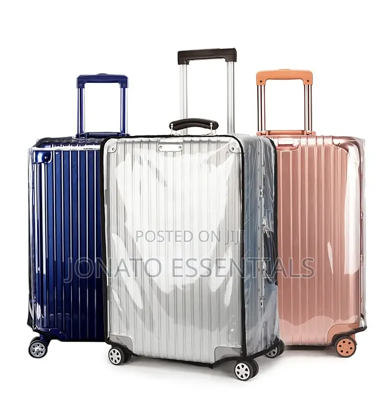 Transparent Suitcase Protector, Cover image