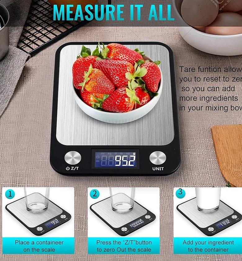 5kg Digital Kitchen Weighing Scale image