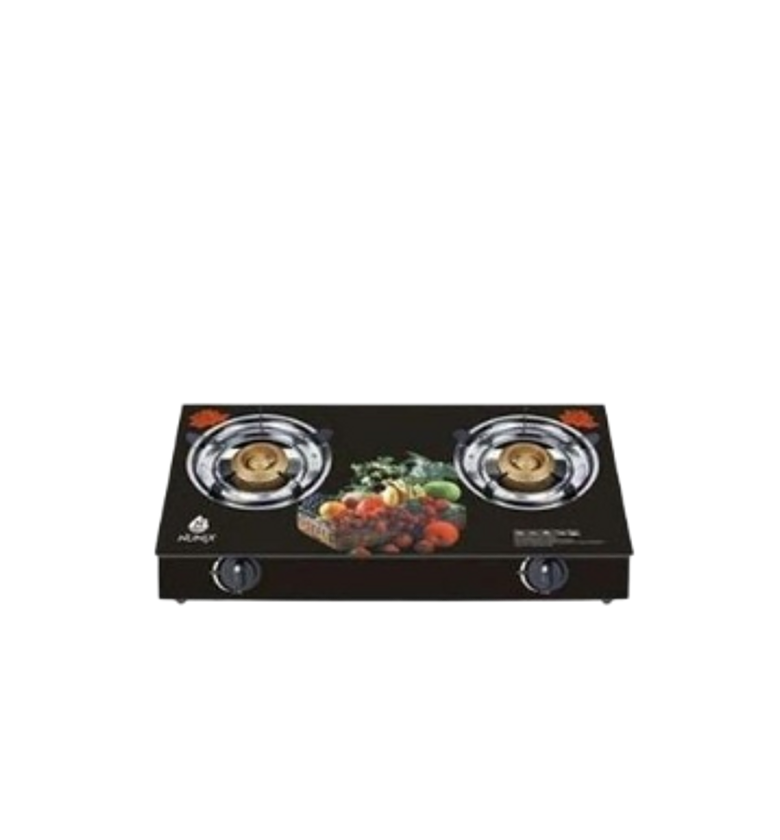 Nunix Two Burner Gas Cooker  Comes With A Free 6kg Regulator  And  A Free Gas Pipe image