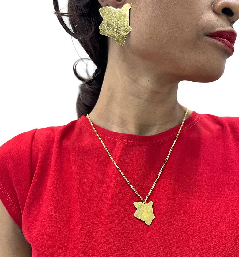 Kenya Pendants Necklace Set image