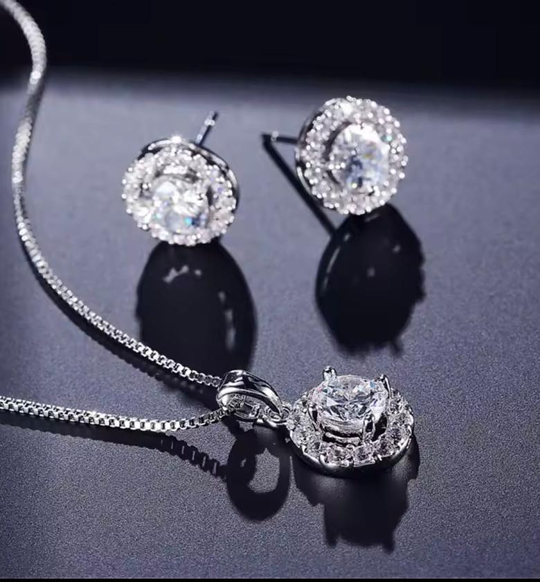 Celestial Halo Jewelry Set image