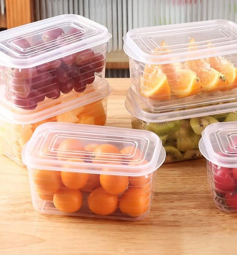 Multi-Purpose Plastic Food Storage Boxes for Fresh Keeping image
