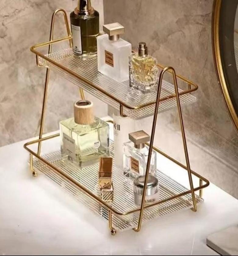 Vanity multipurpose rack  For perfumes/skincare/spices etc image