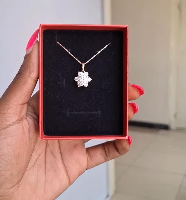 hypollargenic non tarnish and anti fading gold coated necklace image