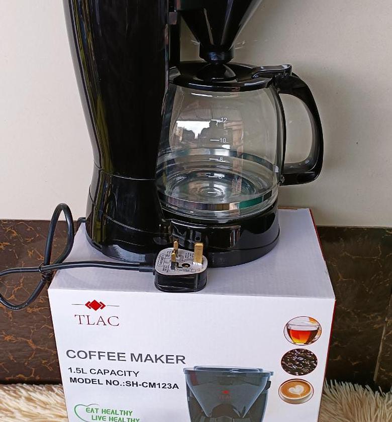 TLAC Electric Coffee Maker Machine(1.5ltrs) image