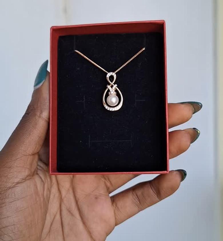 hypollargenic non tarnish and anti fading gold coated necklace image