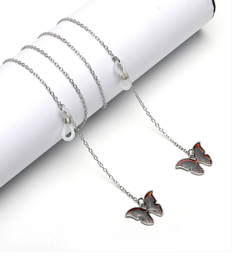 Butterfly glass chain image