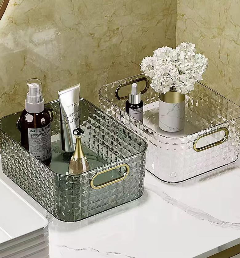 Multi-purpose transparent organizer image