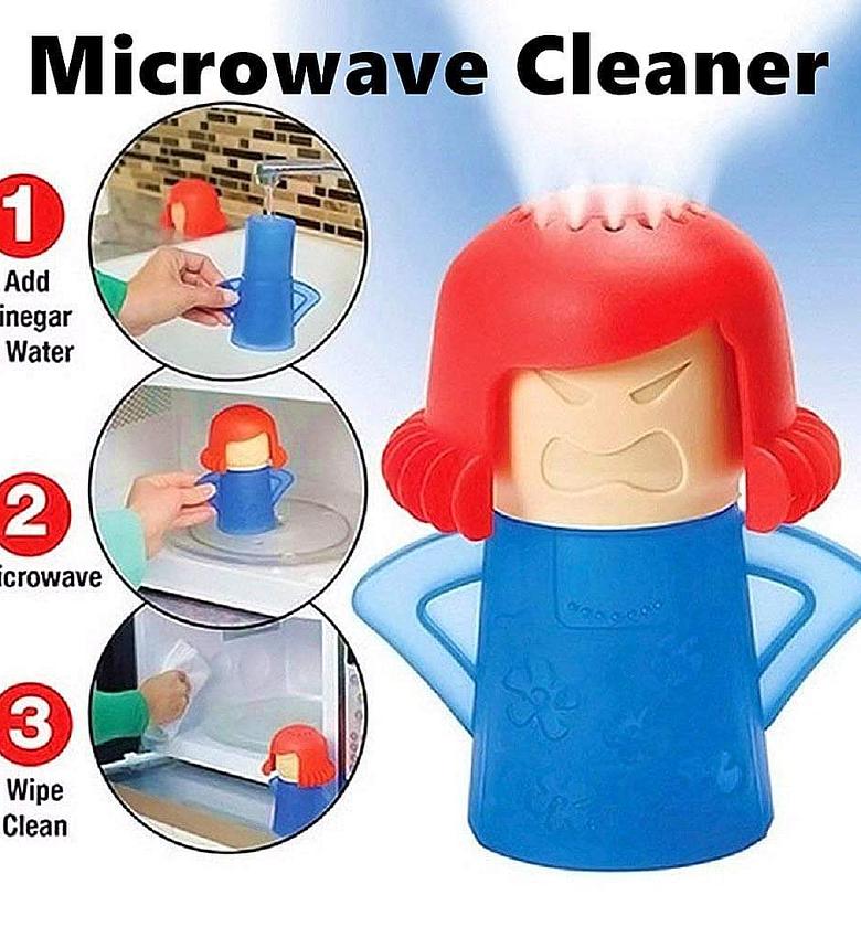 Angry Mama Steam Microwave Cleaner image
