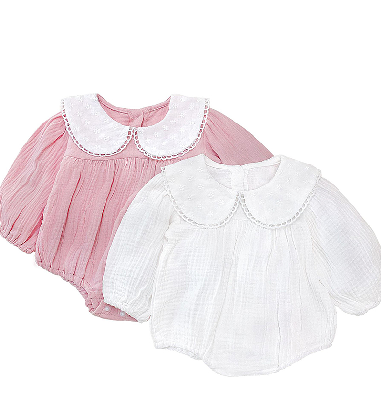 Lace Bloom Baby Onesies image