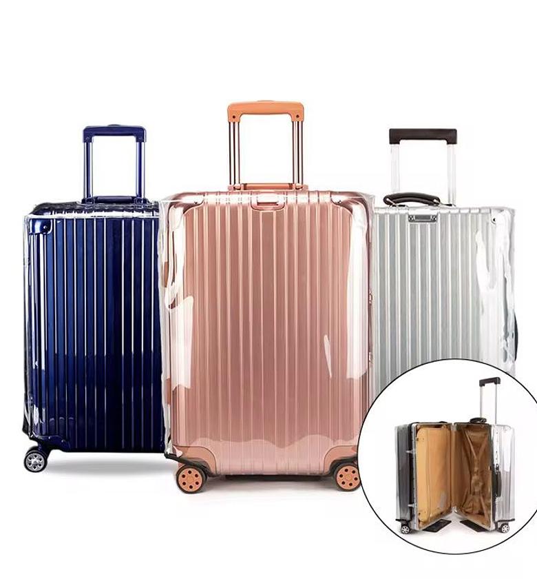 Transparent Suitcase Protector, Cover image