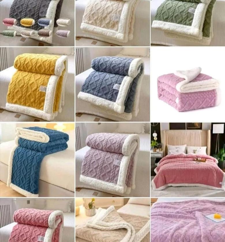 Sherpa fleece blanket image