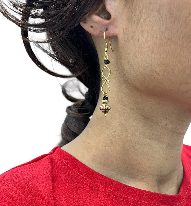 Zuri Brass Earrings  image