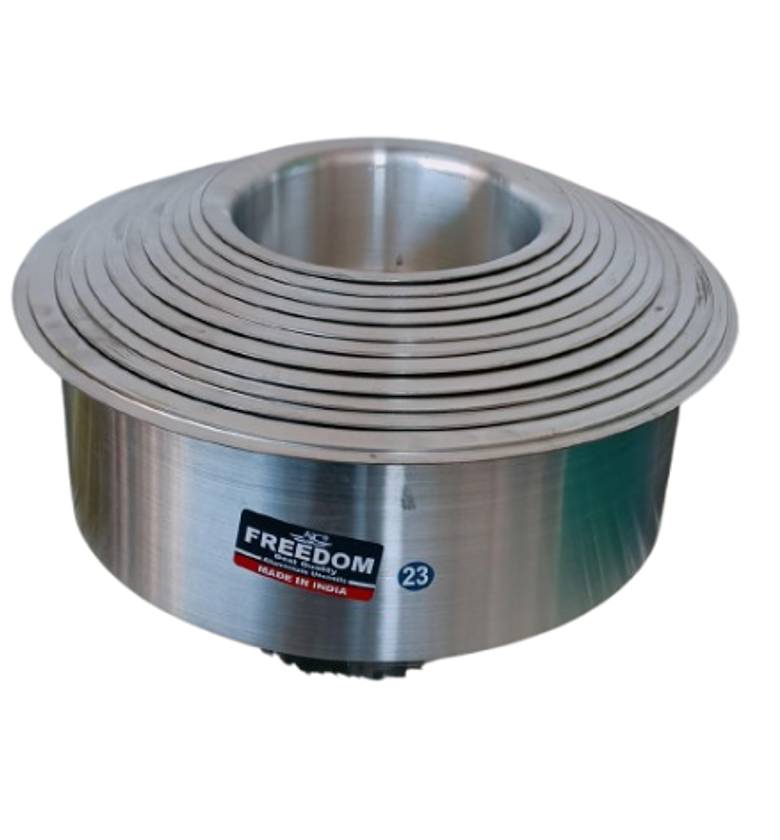 12 Pcs Aluminum Sufurias Without Lids image