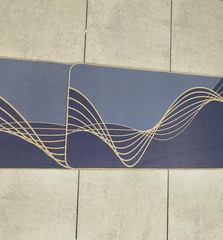 2 pcs Rubber Kitchen Mats image