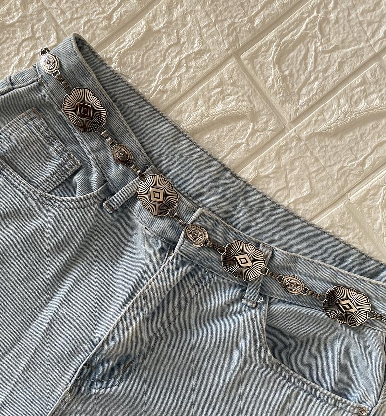 Square Floral belt  image