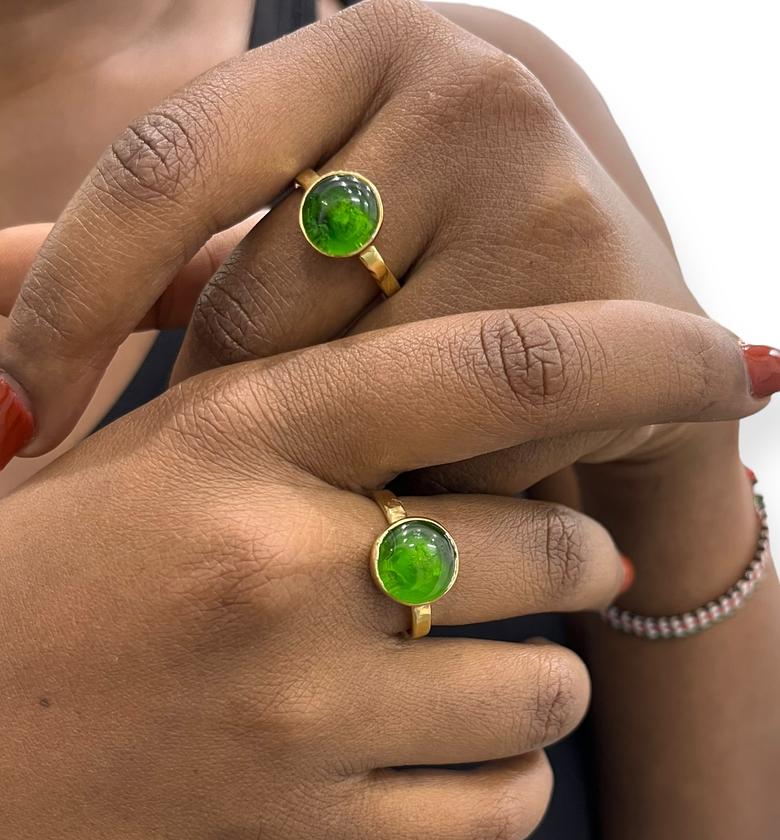 Nia Brass Ring Adjustable  image