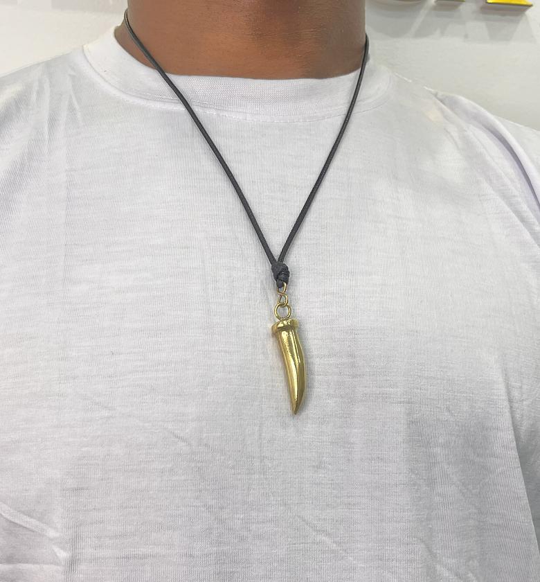 Kofi  Brass Necklace  image