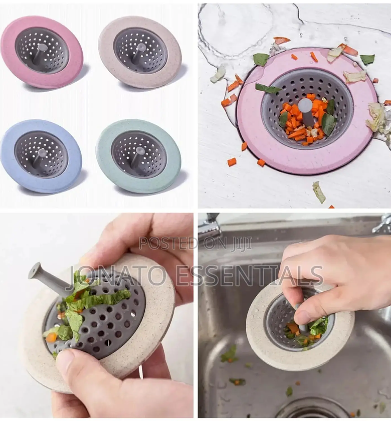 Silicone Kitchen Sink Strainer Drain Filter Stopper image
