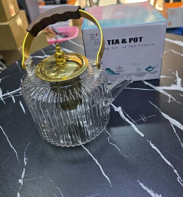 Borosilicate Heat Resistance Teapot. image