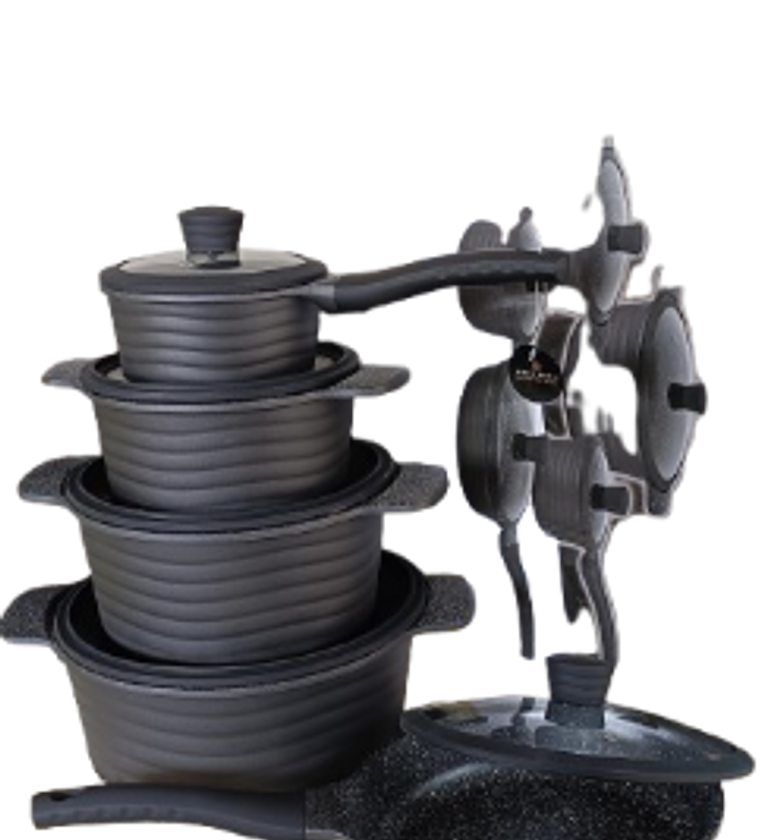 Edenberg 10-Piece Cookware Set, model EB-9185.  image