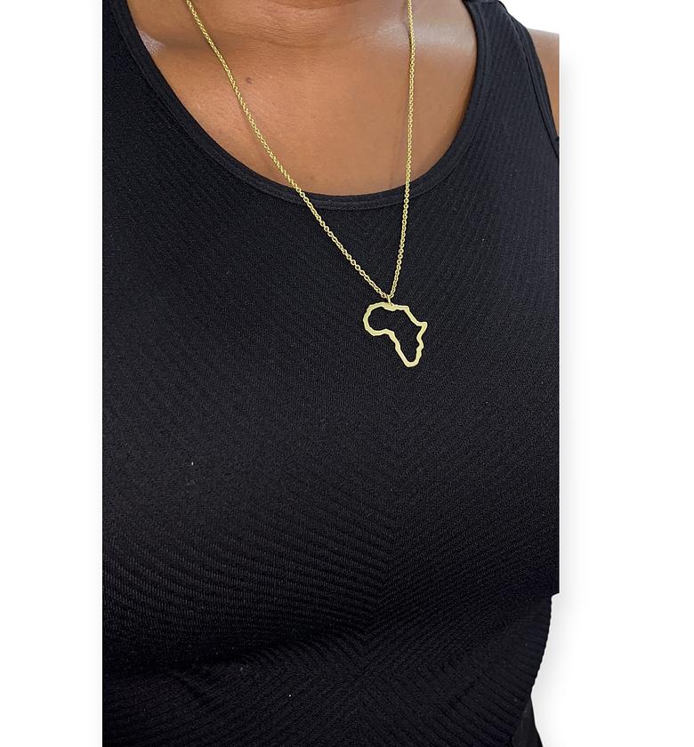 Minimal African Necklace image