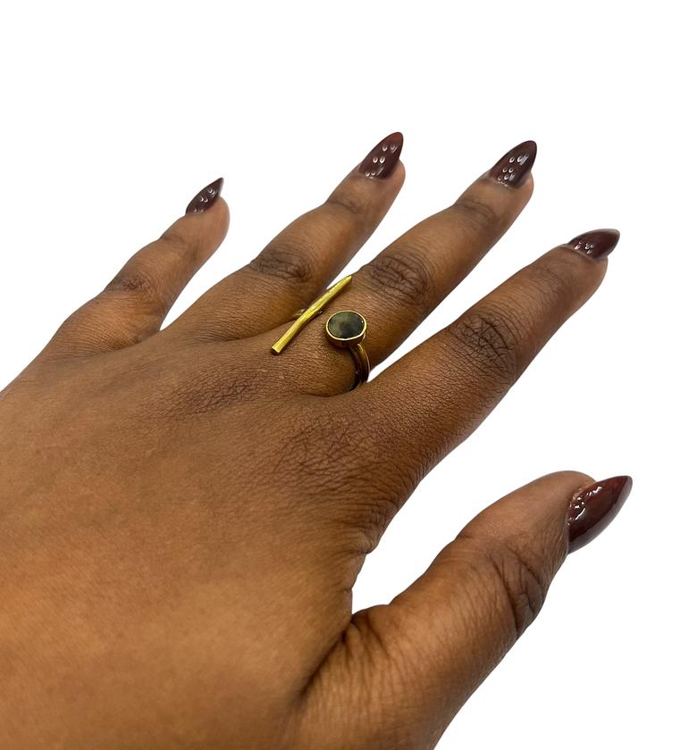 Kwame Brass Ring Adjustable  image
