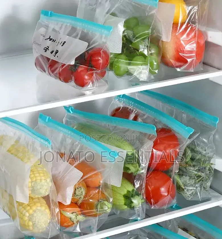 15 Piece Reusable Food Storage Ziplock Bags image